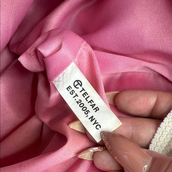 TELFAR 
Vegan Leather Medium Shopping Bag Lavender - Picture 13 of 16